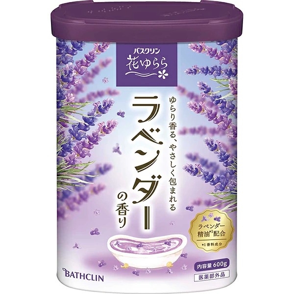 バスクリン ラベンダーの香り 600g【医薬部外品】: 化粧品・ビューティ