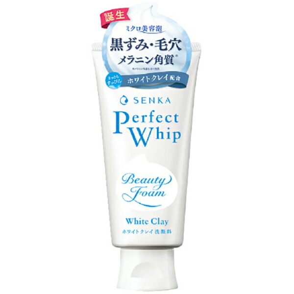 センカ パーフェクトホイップ ホワイトクレイ 120g: 化粧品