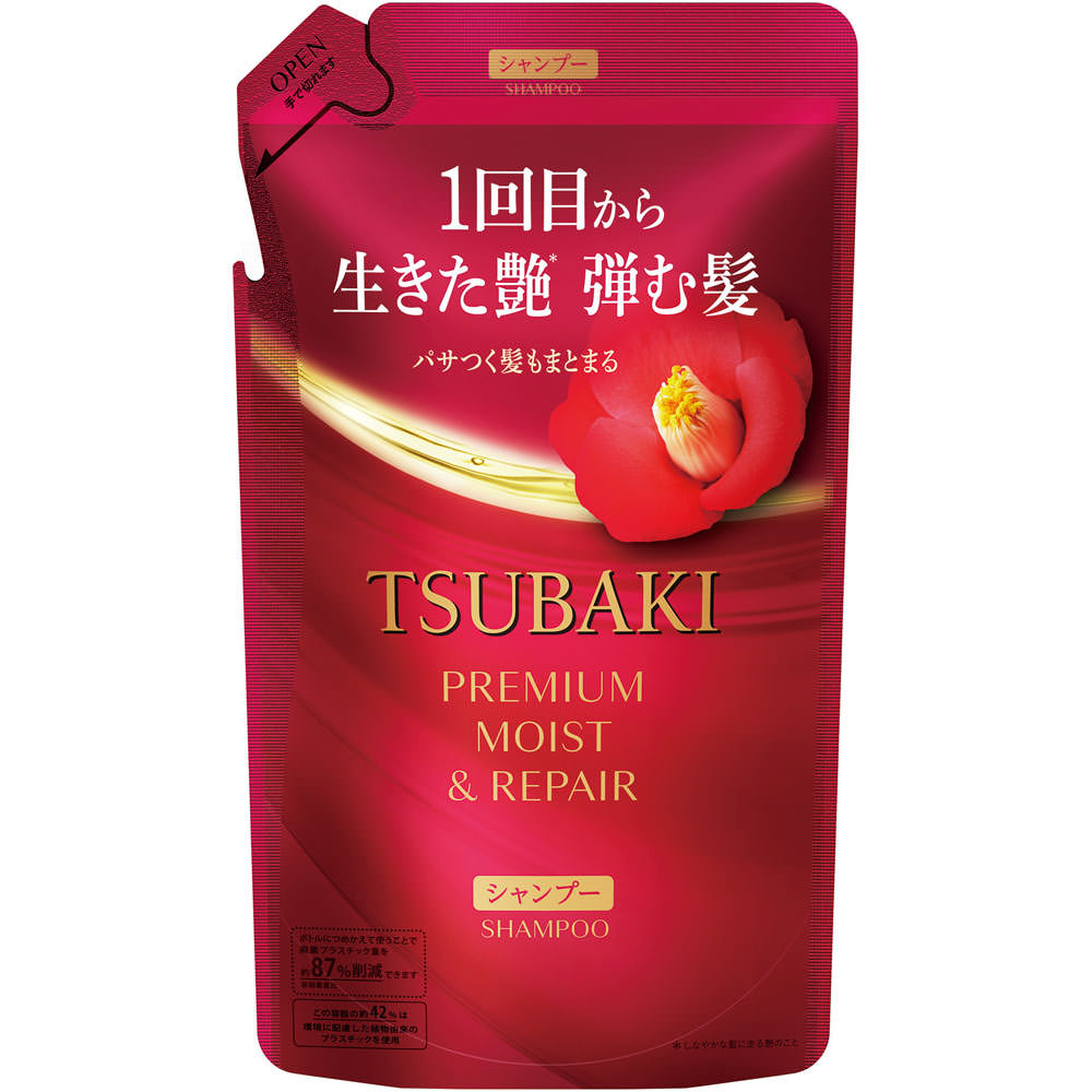 TSUBAKI プレミアム モイスト＆リペア＜シャンプー＞ つめかえ用 300mL