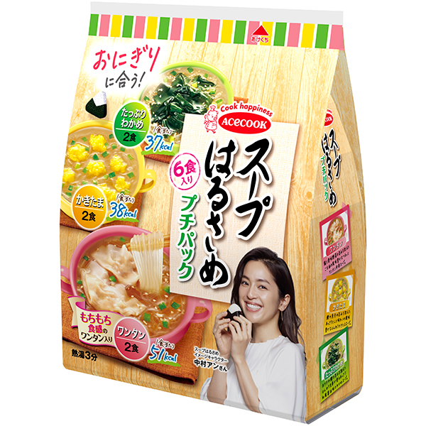 エースコックスープはるさめプチパック 6食入×10パック (1ケース