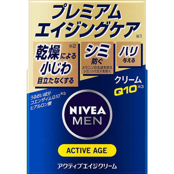 医薬部外品】ニベアメン アクティブエイジクリーム(50g) 花王: 化粧品