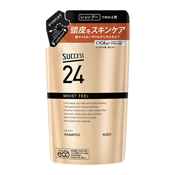 サクセス24 モイストフィール シャンプー つめかえ用 (320ml) 花王