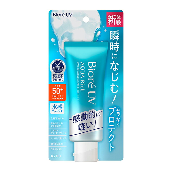 ビオレ uV アクアリッチ ウォータリーエッセンス 70g 花王: 化粧品