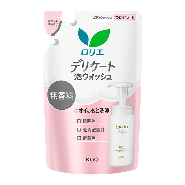 花王 ロリエ デリケート泡ウォッシュ 詰替え 130ml: 化粧品