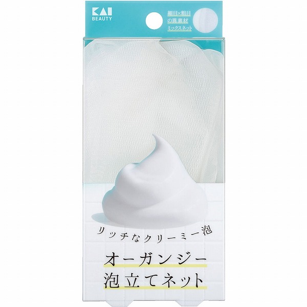 貝印 オーガンジー泡立てネット: 化粧品・ビューティケア｜ドラッグ