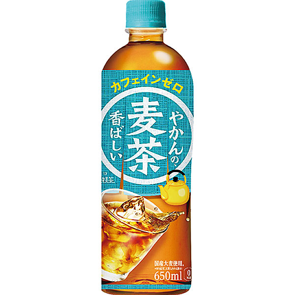 やかんの麦茶 from 爽健美茶 650ml×24本入り (1ケース): 食品・飲料