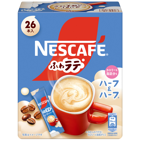 ネスカフェ エクセラ ふわラテ ハーフ＆ハーフ 26P×12個入り(1ケース
