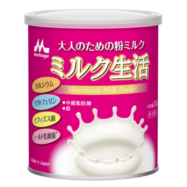 大人のための粉ミルク ミルク生活 300g×2缶: 健康食品・サプリメント