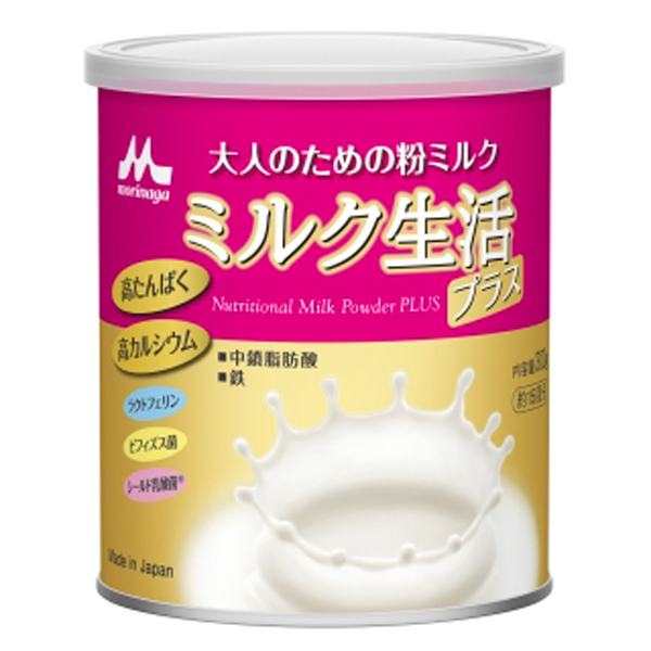ミルク生活 プラス 高たんぱく 300g缶 7缶 大人のための粉ミルク 高たんぱく高カルシウム版 ミルク生活プラス