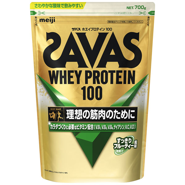 ザバスホエイプロテイン100すっきりフルーティー風味700g: 食品・飲料