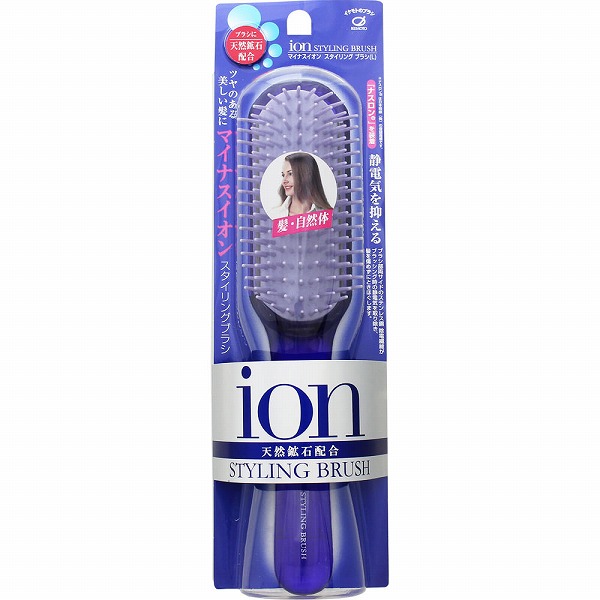 マイナスイオンスタイリングブラシL IA95: 化粧品・ビューティケア