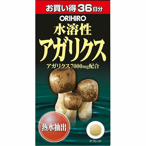 水溶性アガリクス 108g (250mg×432粒): 健康食品・サプリメント