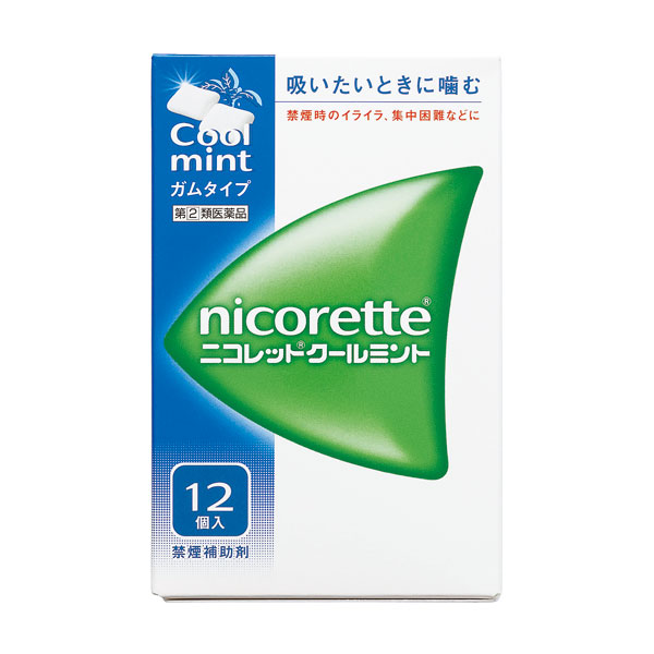 クールミント 50g（12個） ☆ ニコレットクールミント (12個入) 【指定第2類医薬品】: 医薬品
