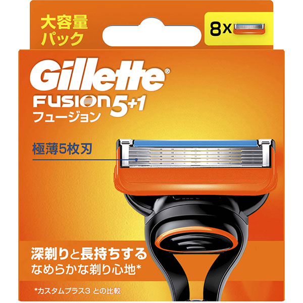 ジレット フュージョン マニュアル 替刃(8個)(8個): 化粧品