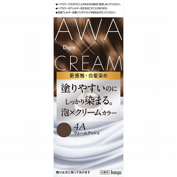 ビゲン 泡クリームカラー 4A ヴェールアッシュ【医薬部外品】: 化粧品