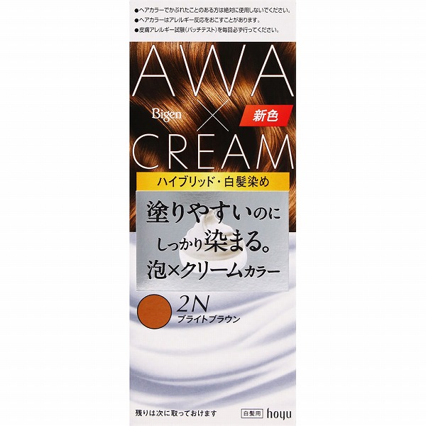 ビゲン 泡クリームカラー 2N ブライトブラウン【医薬部外品】: 日用品