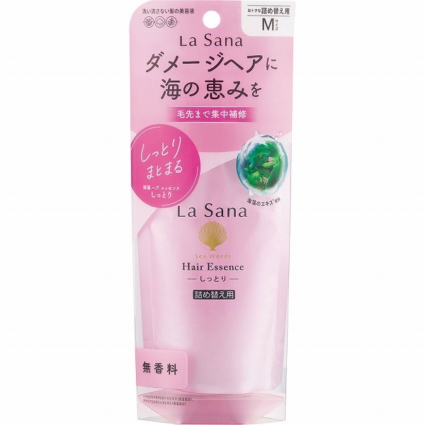 ラサーナ 海藻 ヘア エッセンス しっとりM 詰め替え用 70mL: 化粧品