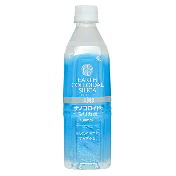 アースコロイダルシリカ100 500ml×24本: 食品・飲料｜ドラッグセイムス