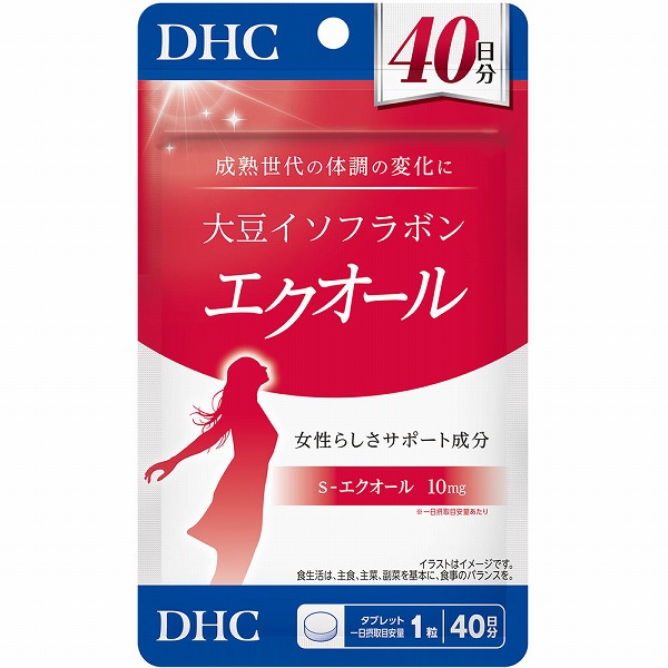 DHC 大豆イソフラボンエクオール 40日分 14.0g（350mg×40粒）×1袋