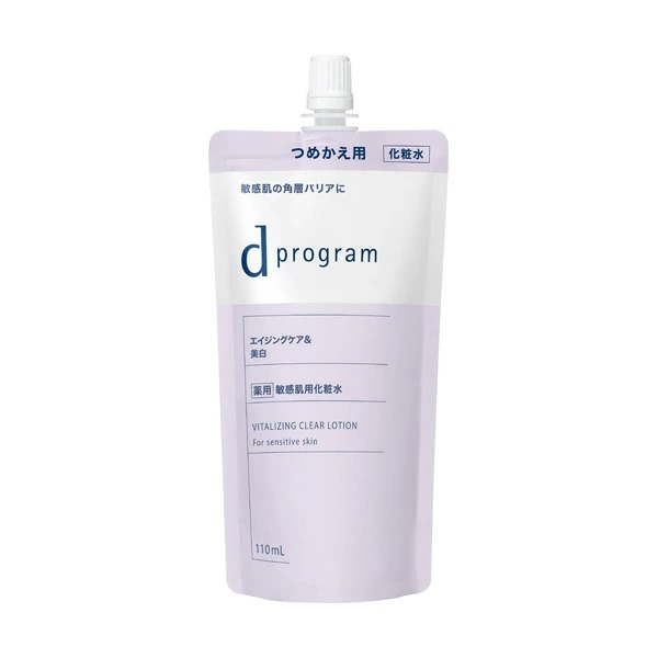 ｄプログラム バイタライジング&クリア ローション EX (レフィル) 110mL【医薬部外品】