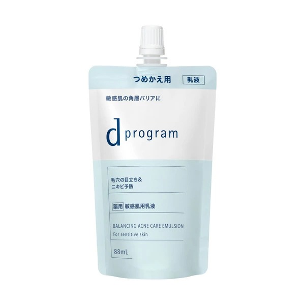 ｄプログラム バランス&アクネケア エマルジョン EX (レフィル) 88mL【医薬部外品】