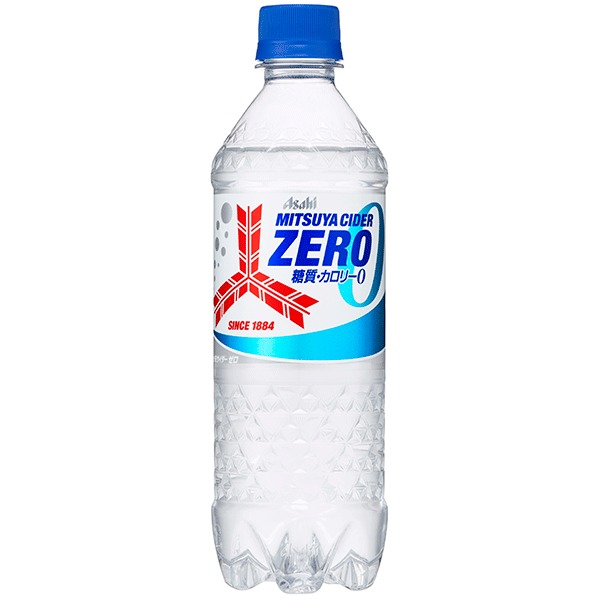 アサヒ 三ツ矢サイダーZERO 500ml×24本入り(1ケース)（KT）