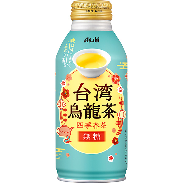 アサヒ 台湾烏龍茶 四季春茶 400g×24本 (1ケース)