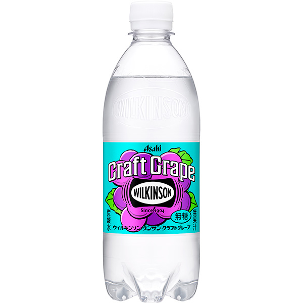 アサヒ ウィルキンソン タンサン クラフトグレープ 500ml×24本 (1ケース)