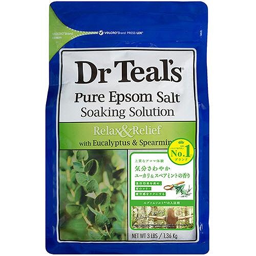 ティールズ 薬用入浴剤 ティールズ EPソルト ユーカリ&スペアミントの香り 1.36kg【医薬部外品】