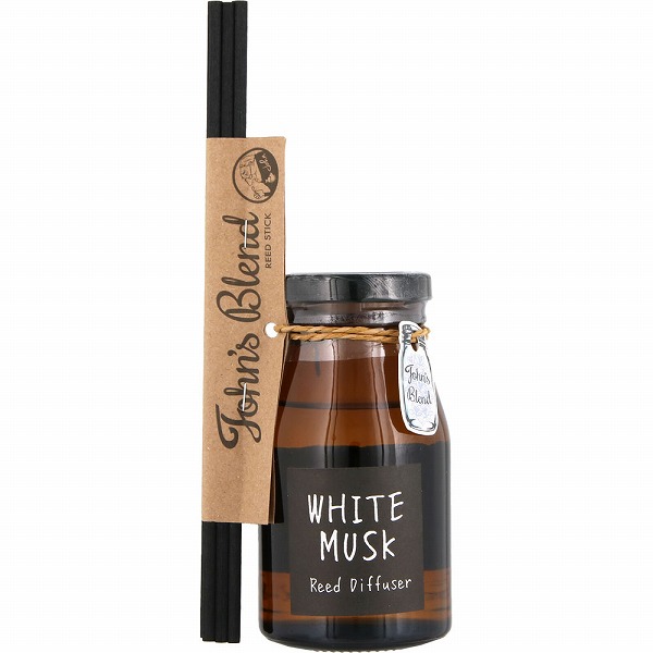 John's Blend リードディフューザー ホワイトムスク (140mL)