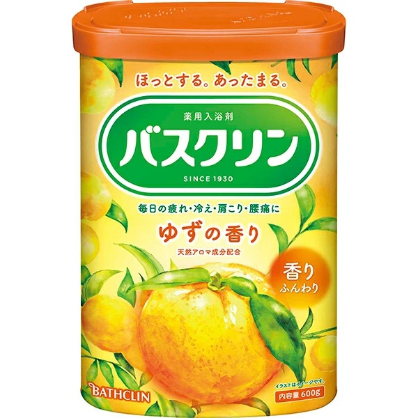 バスクリン ゆずの香り 600g 【医薬部外品】