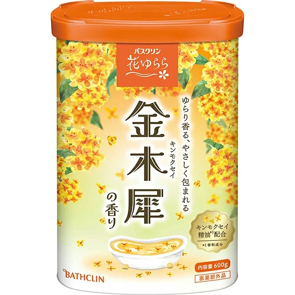 バスクリン　花ゆらら　金木犀の香り(医薬部外品) 600g