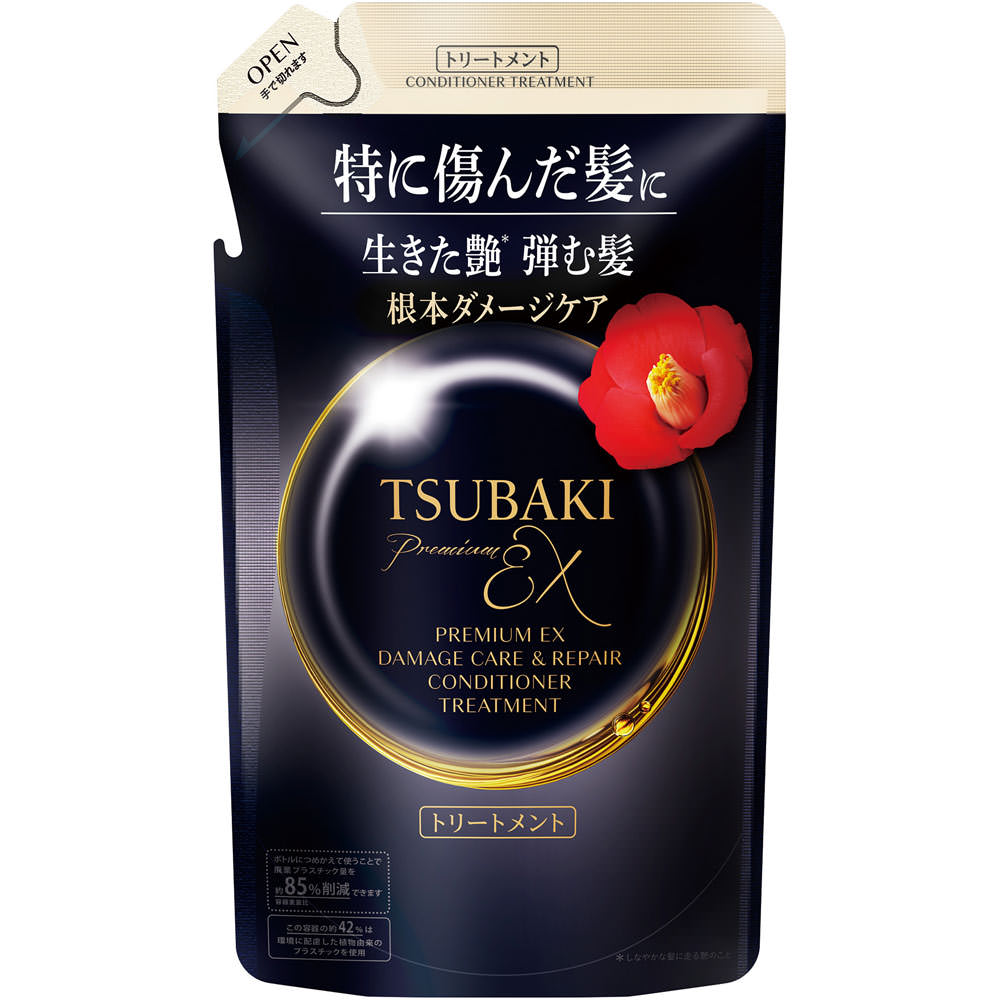 TSUBAKI プレミアムEX ダメージケア＆リペア コンディショナートリートメント＜ヘアトリートメント＞つめかえ用 300mL