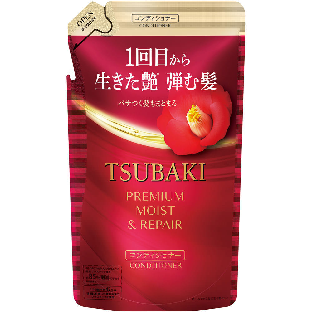 TSUBAKI プレミアム モイスト＆リペア＜ヘアコンディショナー＞つめかえ用 300mL