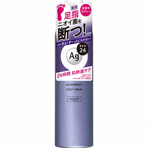 エージーデオ24 フットスプレー h＜L＞ 142g【医薬部外品】