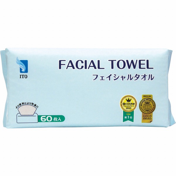 ＩＴＯ フェイシャルタオル 60枚