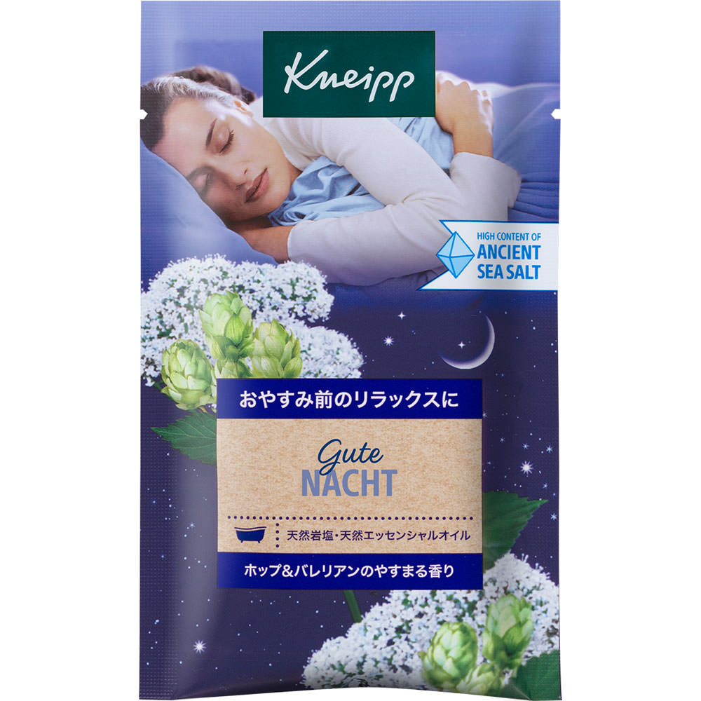 クナイプグーテナハト バスソルト ホップ＆バレリアンの香り 50g