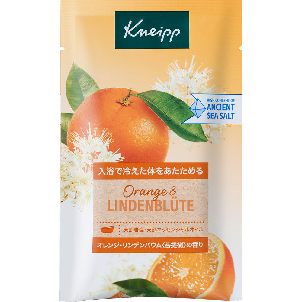 クナイプ バスソルト オレンジ・リンデンバウム＜菩提樹＞の香り 50g
