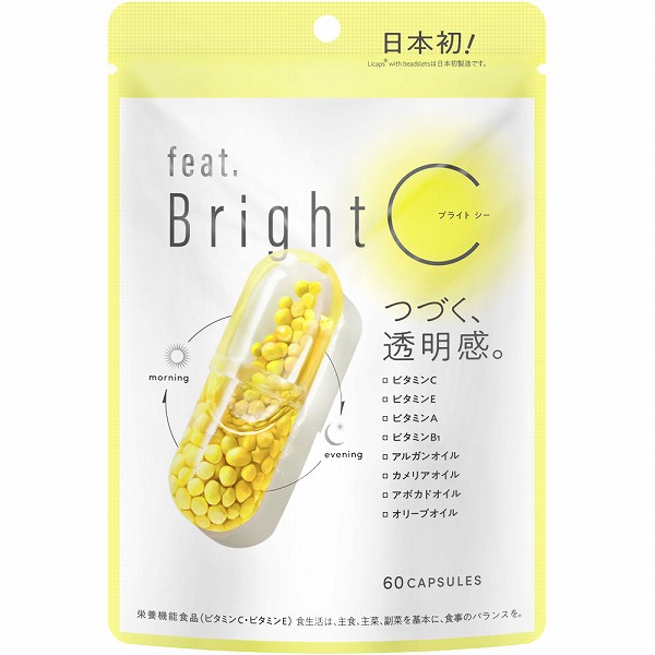 ｆｅａｔ． Ｂｒｉｇｈｔ Ｃ 38.22g（637mg×60粒）【栄養機能食品】