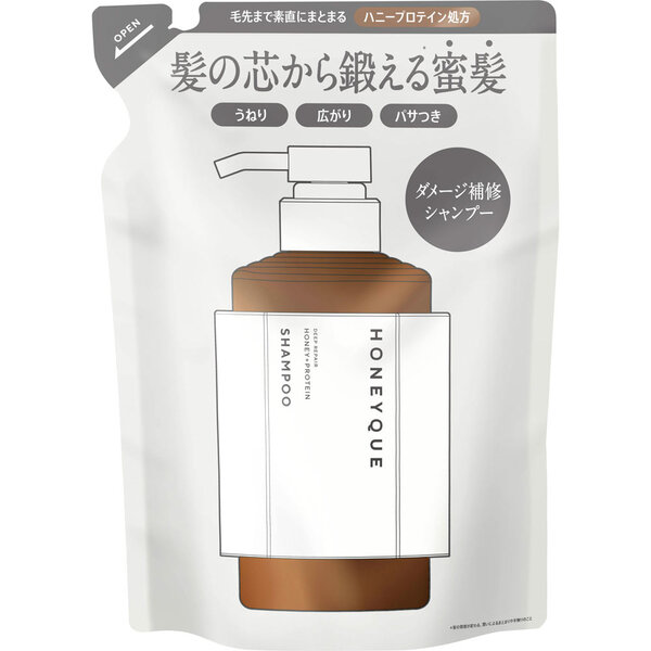 ハニーク ディープリペアシャンプー モイスト替え 400mL