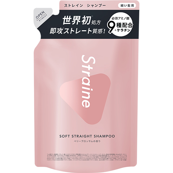 ストレイン ソフト ストレートシャンプー詰替 400ml