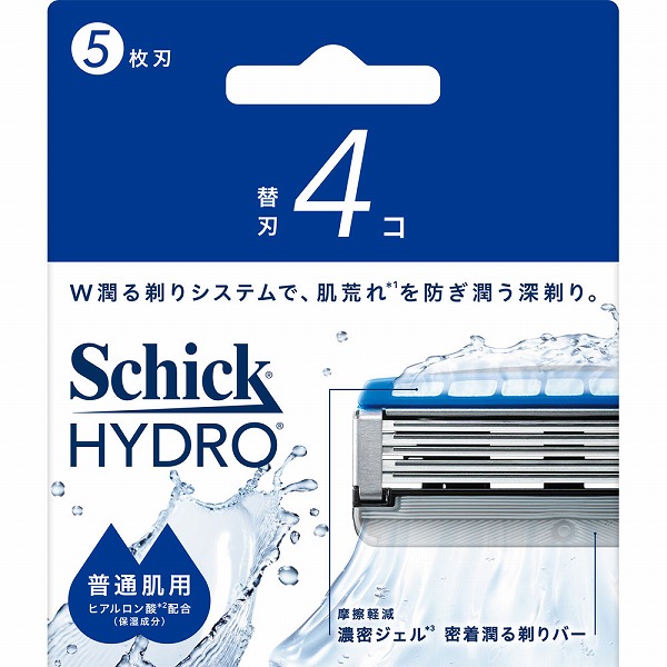 シック ハイドロ 普通肌 替刃 4個入