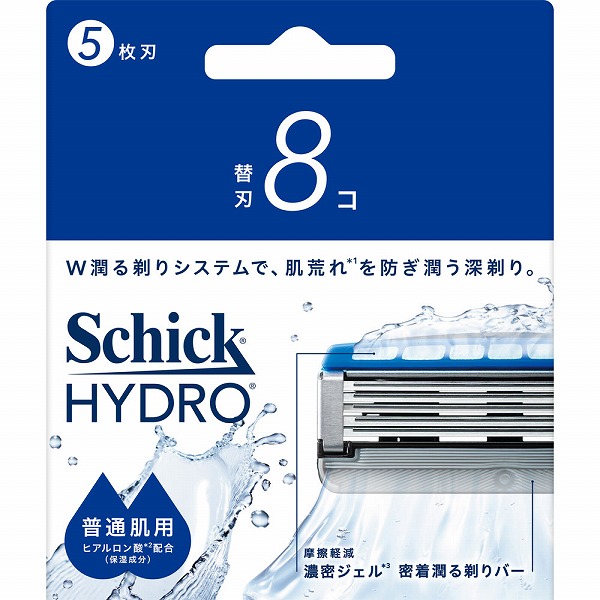 シック ハイドロ 普通肌 替刃 8個入