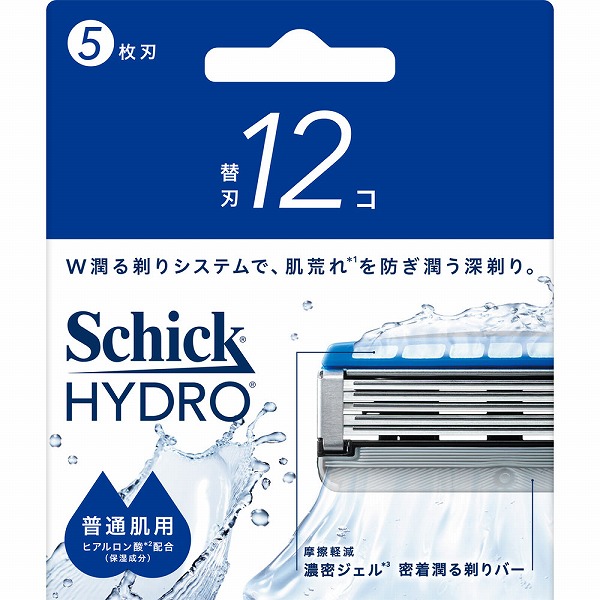シック ハイドロ 普通肌 替刃 12個入
