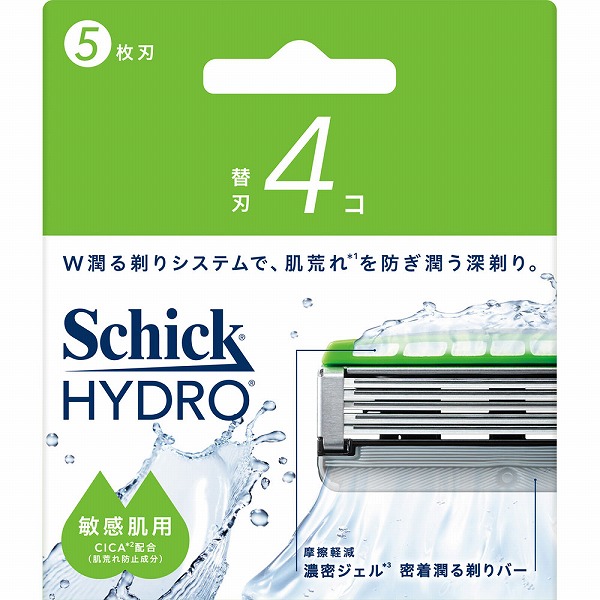 シック ハイドロ 敏感肌 替刃 4個