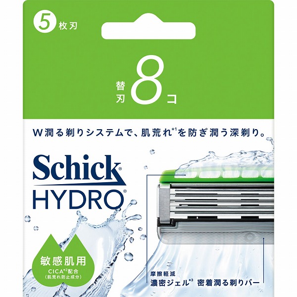 シック ハイドロ 敏感肌 替刃 8個入