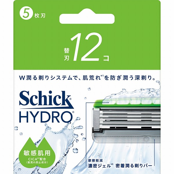 シック ハイドロ 敏感肌 替刃 12個