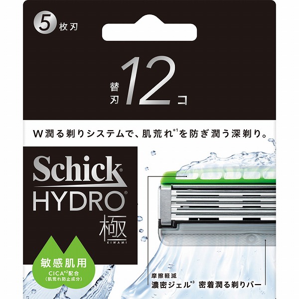 シック ハイドロ極 敏感肌 替刃 12個