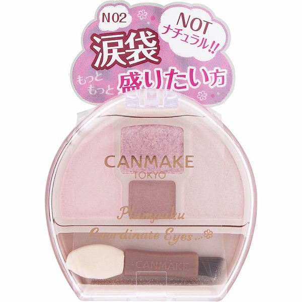 キャンメイク プランぷくコーデアイズＮｅｏN02 1個
