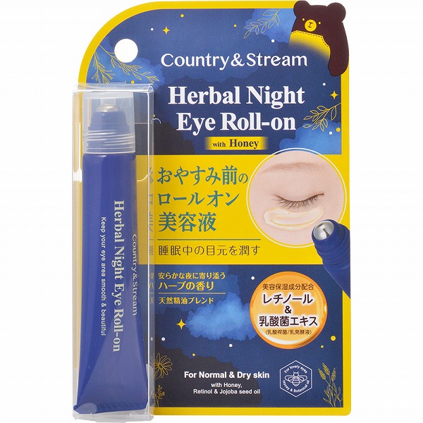 カントリー&ストリーム ハーバルナイトアイロールオン 15mL